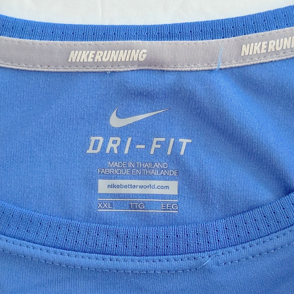 Nike Blue Dri-Fit Athletic Top - Picture 3 of 7